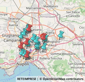 Mappa Via Giacomo Casanova, 80013 Casalnuovo di Napoli NA, Italia (6.646)