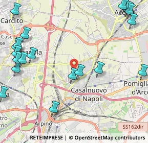 Mappa Via Giacomo Casanova, 80013 Casalnuovo di Napoli NA, Italia (3.247)