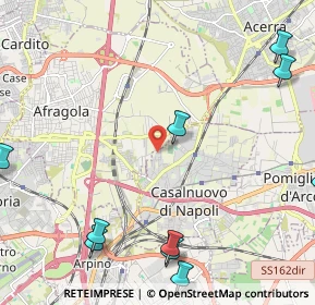Mappa Via Giacomo Casanova, 80013 Casalnuovo di Napoli NA, Italia (3.46182)
