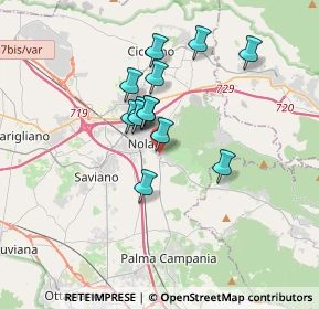 Mappa Pescopagano, 80030 nola NA, Italia (2.87)