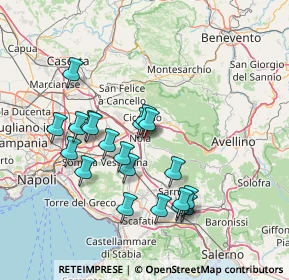 Mappa Pescopagano, 80030 nola NA, Italia (14.6445)