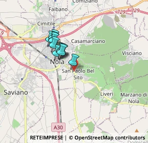 Mappa Pescopagano, 80030 nola NA, Italia (1.37364)