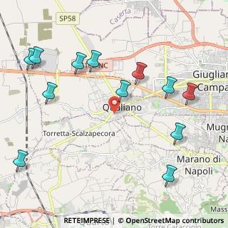 Mappa Via Giacomo Leopardi, 80019 Qualiano NA, Italia (2.72583)