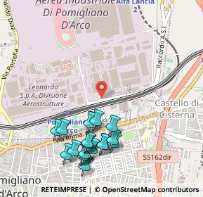 Mappa Via Imperio, 80038 Pomigliano d'Arco NA, Italia (0.603)