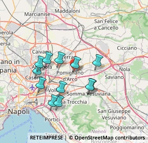 Mappa Via Imperio, 80038 Pomigliano d'Arco NA, Italia (6.8)