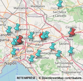Mappa Via Imperio, 80038 Pomigliano d'Arco NA, Italia (9.559)