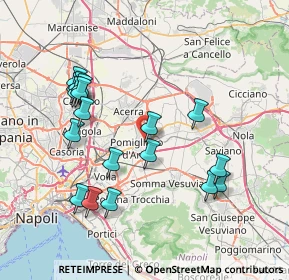 Mappa Via Imperio, 80038 Pomigliano d'Arco NA, Italia (8.37722)