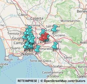 Mappa Via Imperio, 80038 Pomigliano d'Arco NA, Italia (10.591)