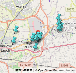 Mappa Via Imperio, 80038 Pomigliano d'Arco NA, Italia (1.56063)