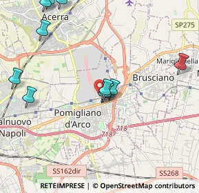 Mappa Via Imperio, 80038 Pomigliano d'Arco NA, Italia (2.49)