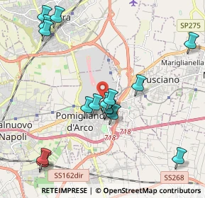 Mappa Via Imperio, 80038 Pomigliano d'Arco NA, Italia (2.33688)