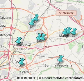 Mappa Via Imperio, 80038 Pomigliano d'Arco NA, Italia (4.21692)