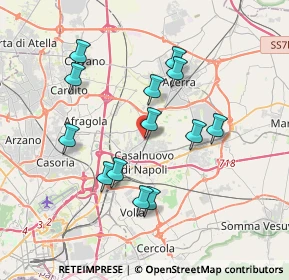 Mappa Parco Delle Rose, 80013 Casalnuovo di Napoli NA, Italia (3.67462)