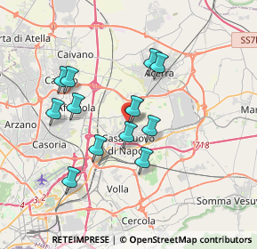 Mappa Parco Delle Rose, 80013 Casalnuovo di Napoli NA, Italia (3.44417)