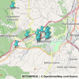 Mappa Via Aldo Pini, 83100 Avellino AV, Italia (1.31417)