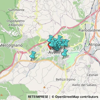 Mappa Via Aldo Pini, 83100 Avellino AV, Italia (0.77417)