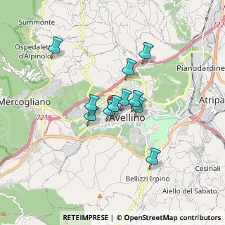 Mappa Via Aldo Pini, 83100 Avellino AV, Italia (1.34727)