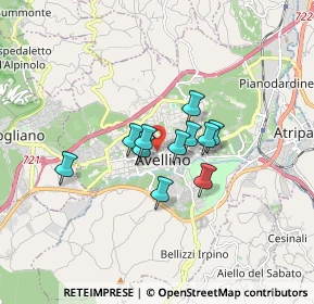 Mappa Piazza Alfredo de Marsico, 83100 Avellino AV, Italia (1.16364)