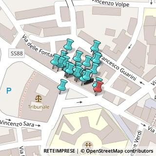 Mappa Piazza Alfredo de Marsico, 83100 Avellino AV, Italia (0)