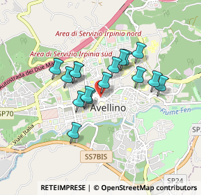 Mappa Piazza Alfredo de Marsico, 83100 Avellino AV, Italia (0.71938)