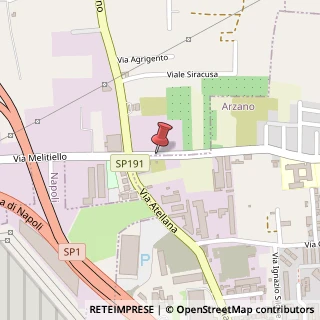 Mappa Via Tavernola, 8, 80025 Casandrino, Napoli (Campania)