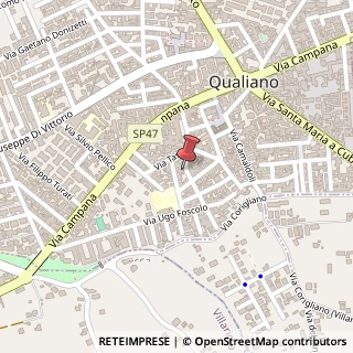 Mappa Via Dante Alighieri, 14, 80019 Qualiano, Napoli (Campania)