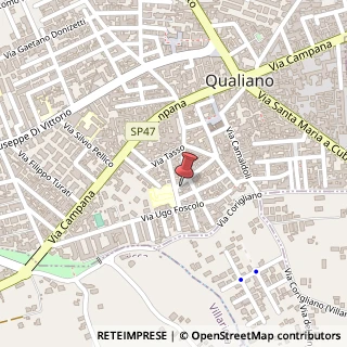 Mappa Via Alessandro Manzoni, 3, 80019 Qualiano NA, Italia, 80019 Qualiano, Napoli (Campania)