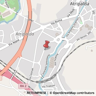 Mappa Via Nicola Salvi, 81, 83042 Atripalda, Avellino (Campania)