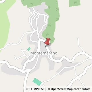 Mappa Via San Francesco, 115, 83040 Montemarano, Avellino (Campania)