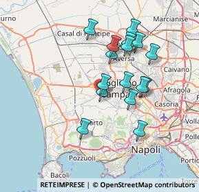 Mappa Via Giuseppe Garibaldi, 80019 Qualiano NA, Italia (6.85)