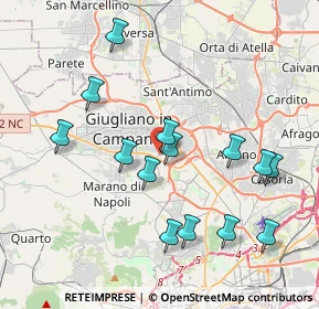 Mappa Via Strada Provinciale Mugnano Melito, 80018 Melito di Napoli NA, Italia (4.25786)