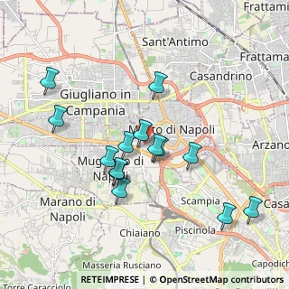 Mappa SP Mugnano - Melito, 80018 Mugnano di Napoli NA (1.92643)