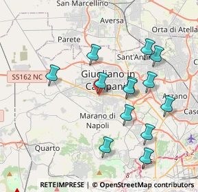 Mappa Via Dante Alighieri, 80010 Villaricca NA, Italia (4.07615)