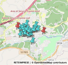 Mappa Via Luigi Amabile, 83100 Avellino AV, Italia (0.568)