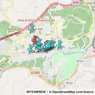 Mappa Via Casale, 83100 Avellino AV, Italia (0.45588)