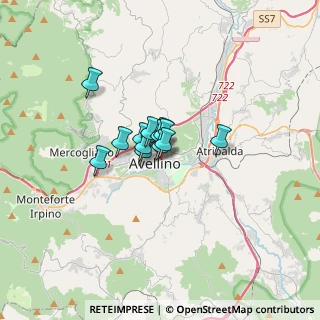 Mappa Via Casale, 83100 Avellino AV, Italia (1.68923)