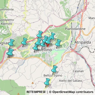 Mappa Via Casale, 83100 Avellino AV, Italia (1.91643)
