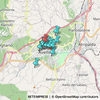 Mappa Via Casale, 83100 Avellino AV, Italia (0.75813)