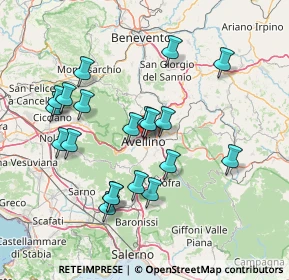 Mappa Via Luigi Amabile, 83100 Avellino AV, Italia (15.411)