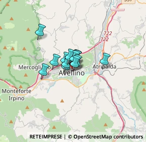 Mappa Via Terminio, 83100 Avellino AV, Italia (1.61231)