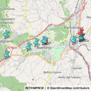 Mappa Via Terminio, 83100 Avellino AV, Italia (2.62545)