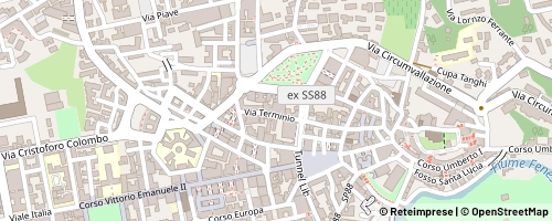 Mappa Avellino