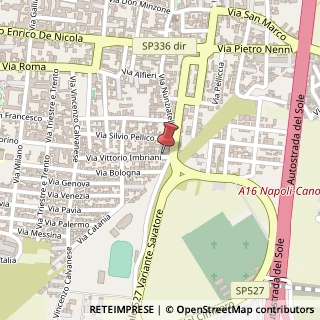Mappa Via Vittorio Imbriani, 9, 80021 Afragola, Napoli (Campania)