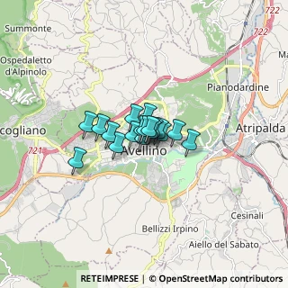 Mappa Via Campane, 83100 Avellino AV, Italia (0.77389)