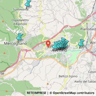 Mappa Via Palatucci, 83100 Avellino AV, Italia (1.75091)