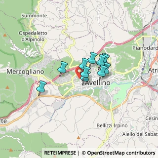 Mappa Via Palatucci, 83100 Avellino AV, Italia (1.12182)