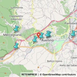 Mappa Via Palatucci, 83100 Avellino AV, Italia (2.93636)