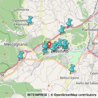 Mappa Via Palatucci, 83100 Avellino AV, Italia (1.605)