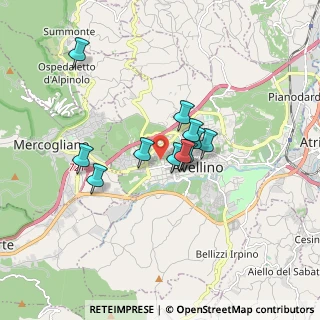 Mappa Via Palatucci, 83100 Avellino AV, Italia (1.33182)