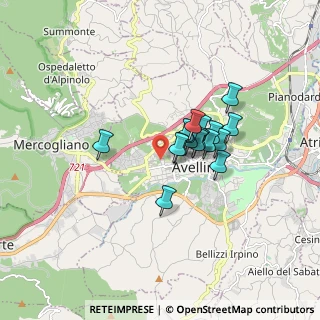 Mappa Via Palatucci, 83100 Avellino AV, Italia (1.21353)